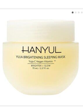 Hanyul Korean Yuja Brightening Sleeping Mask & Moisturizer | 70mL | NEW SKINCARE